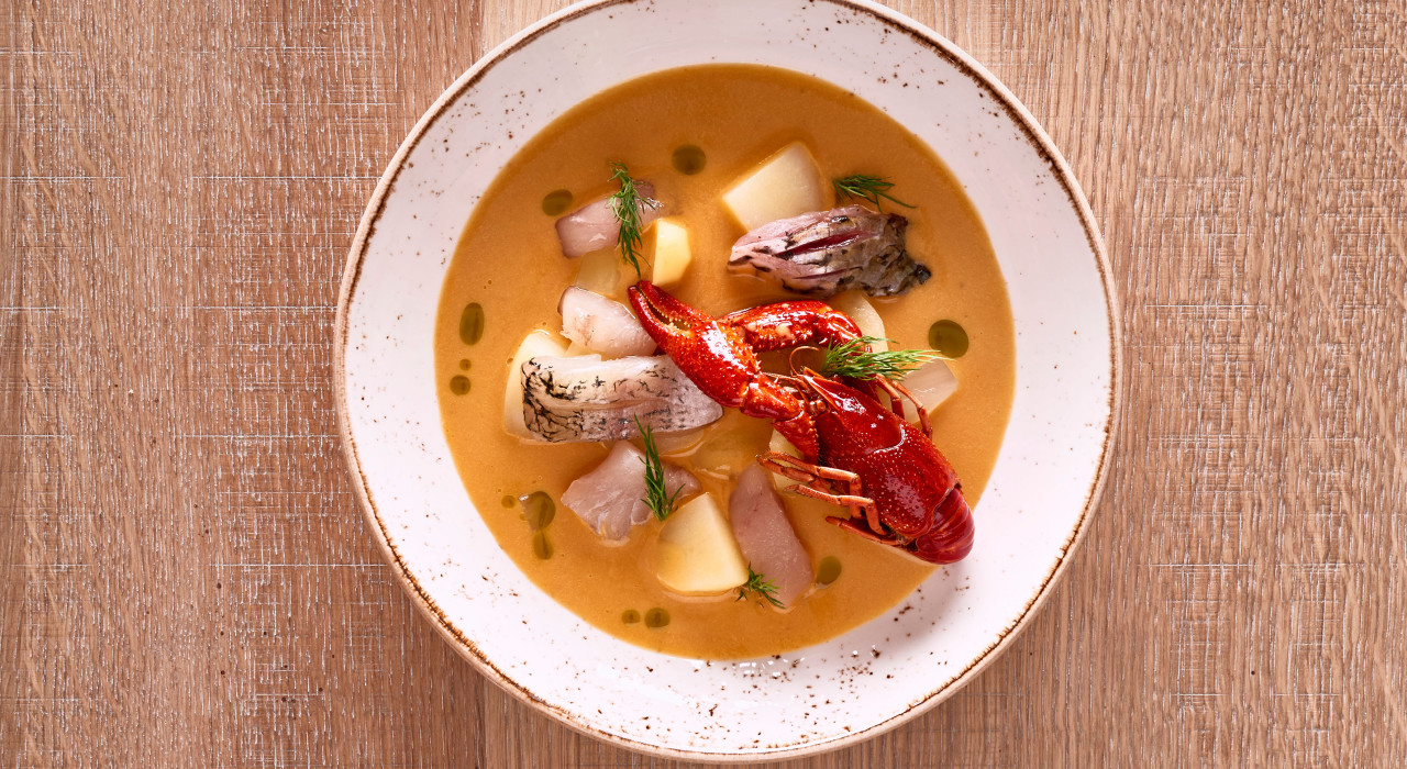 Traunsee-Fischsuppe